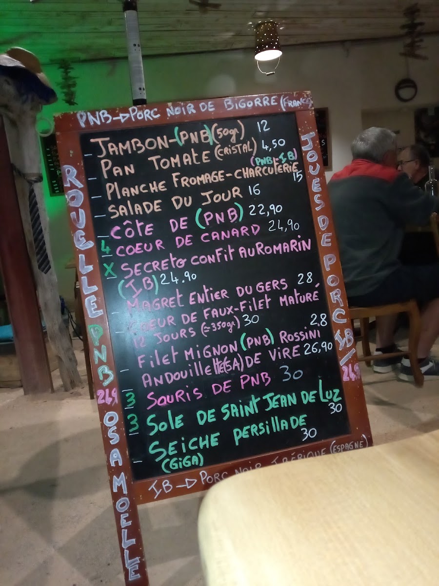 Y en aura pas pour tout le monde Photo Menu 7