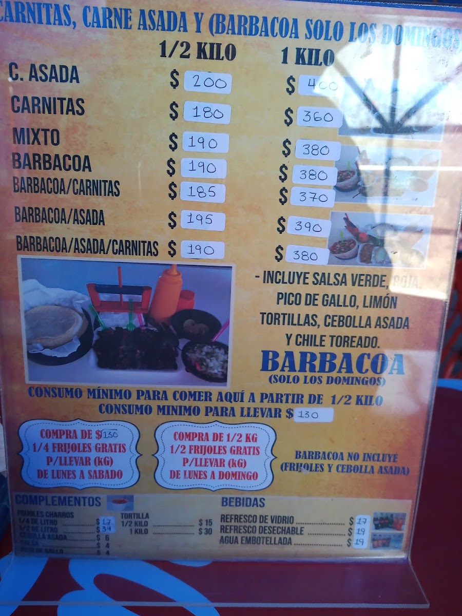Carnitas y Carne Asada “El Gitano” GC Photo Menu 10