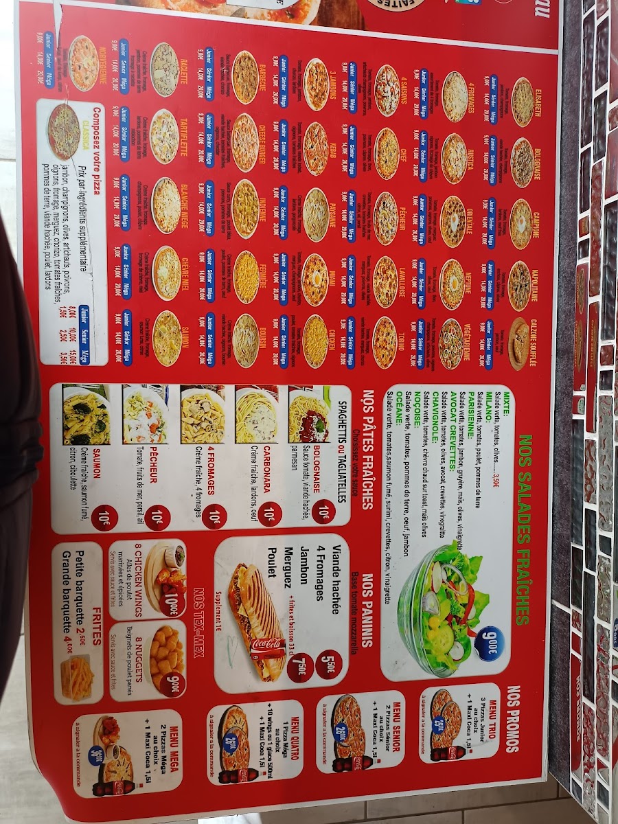 Pizza Phone Photo Menu 2