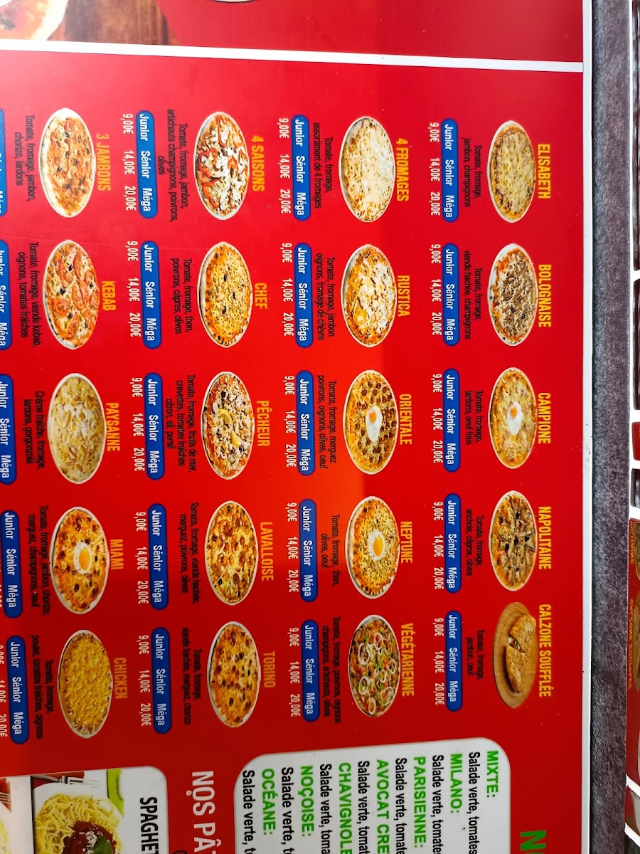 Pizza Phone Photo Menu 3