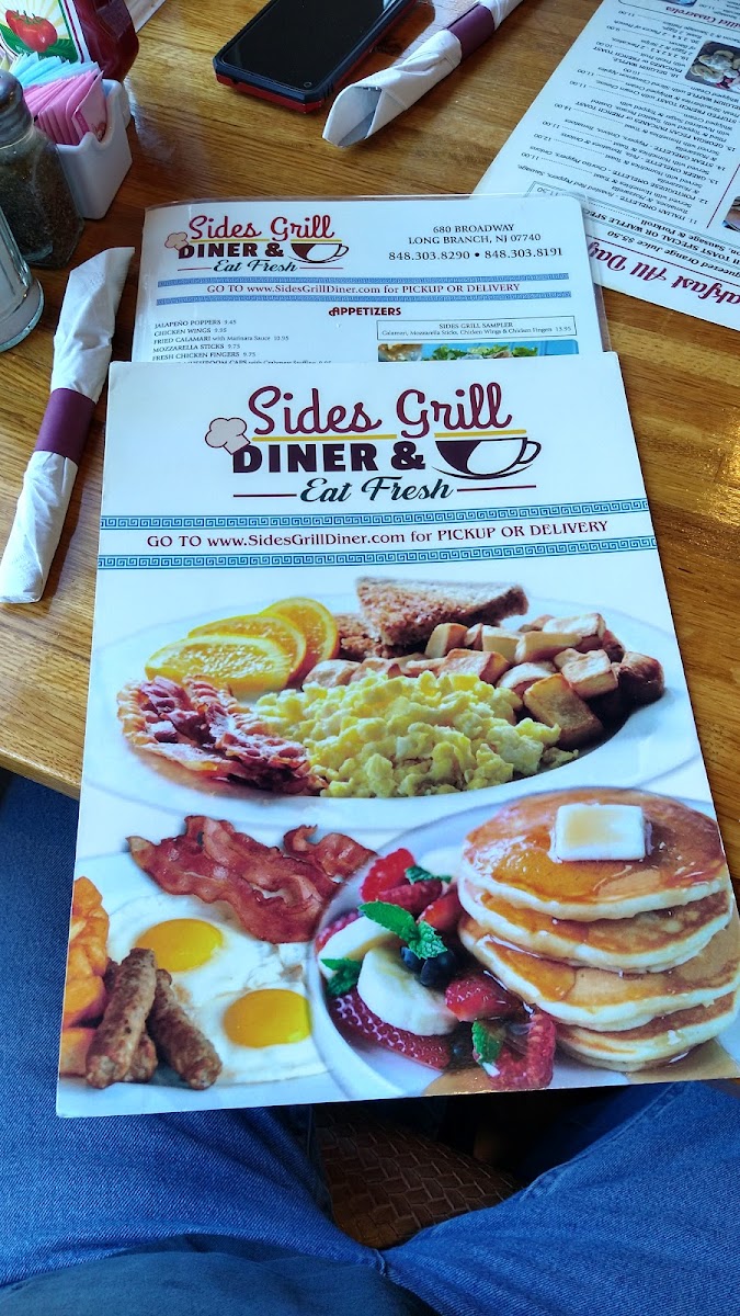 Sides Diner and Grill Photo Menu 3