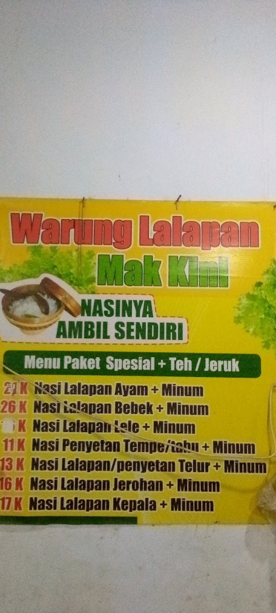 Warung Soto Mak Yana Photo Menu 5