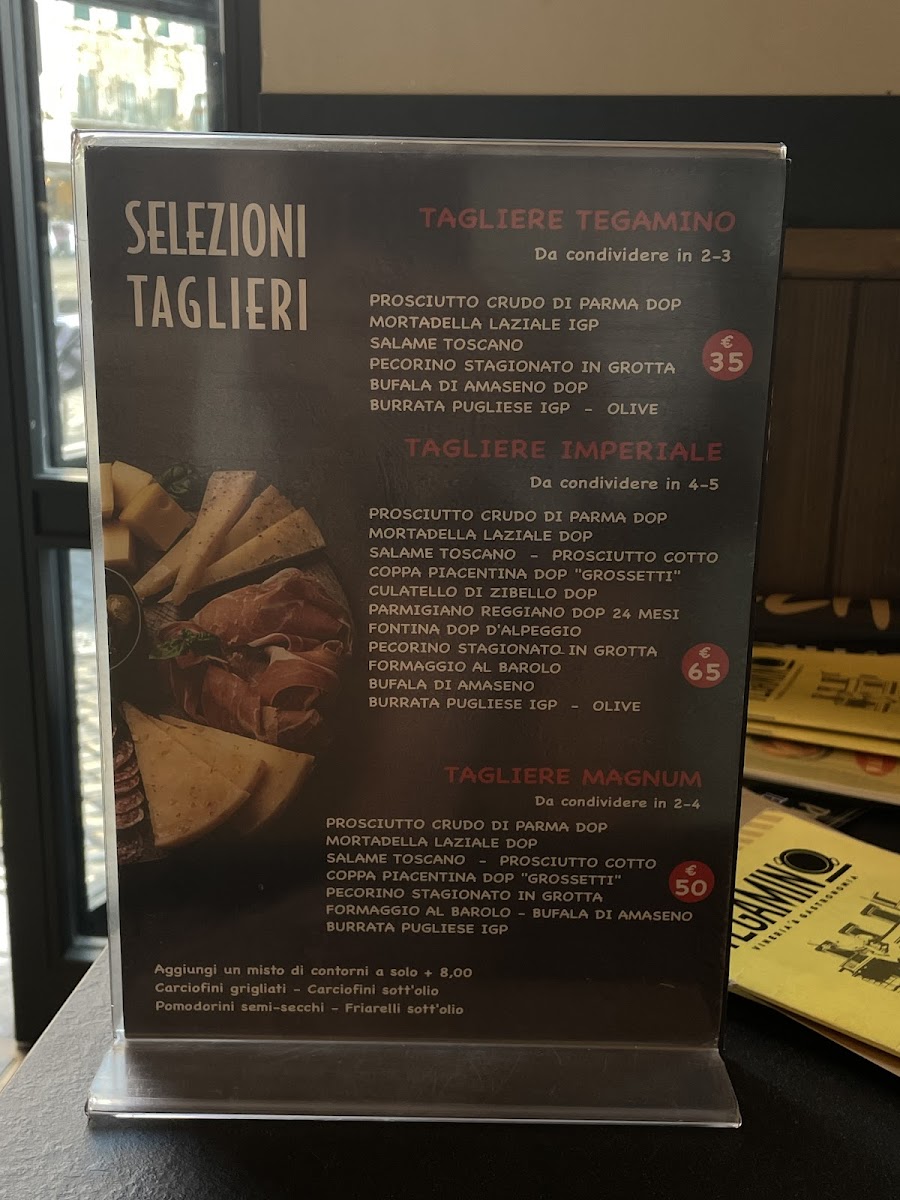 Tegamino - Vineria e Gastonomia Photo Menu 5