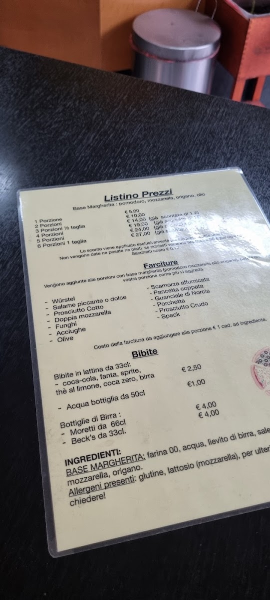 Pizzeria La Fontana Photo Menu 3