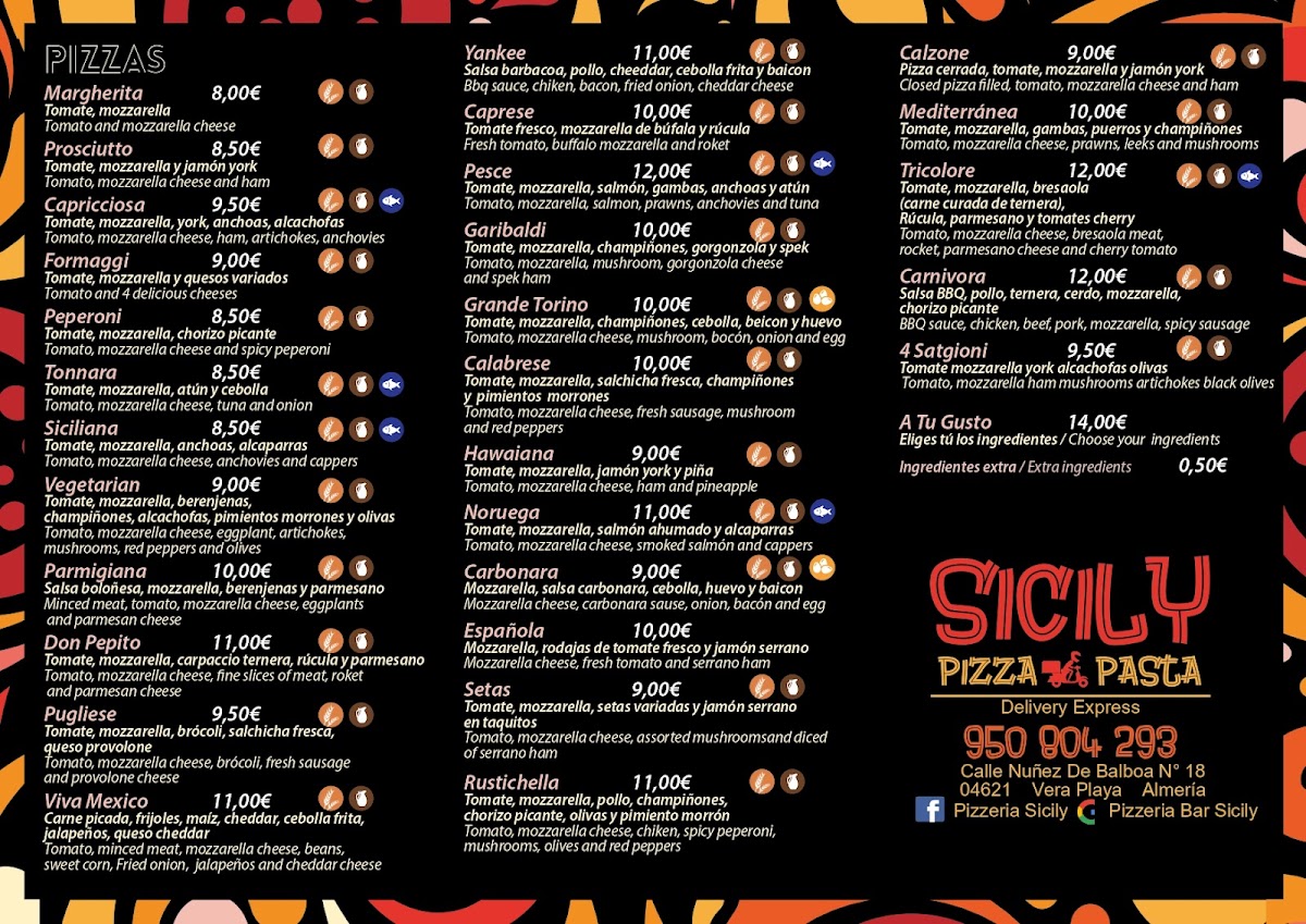 Pizzeria Bar Sicily Photo Menu 5