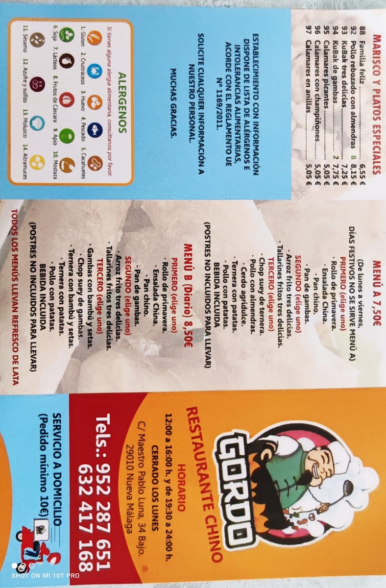 Chino Gordo Photo Menu 5