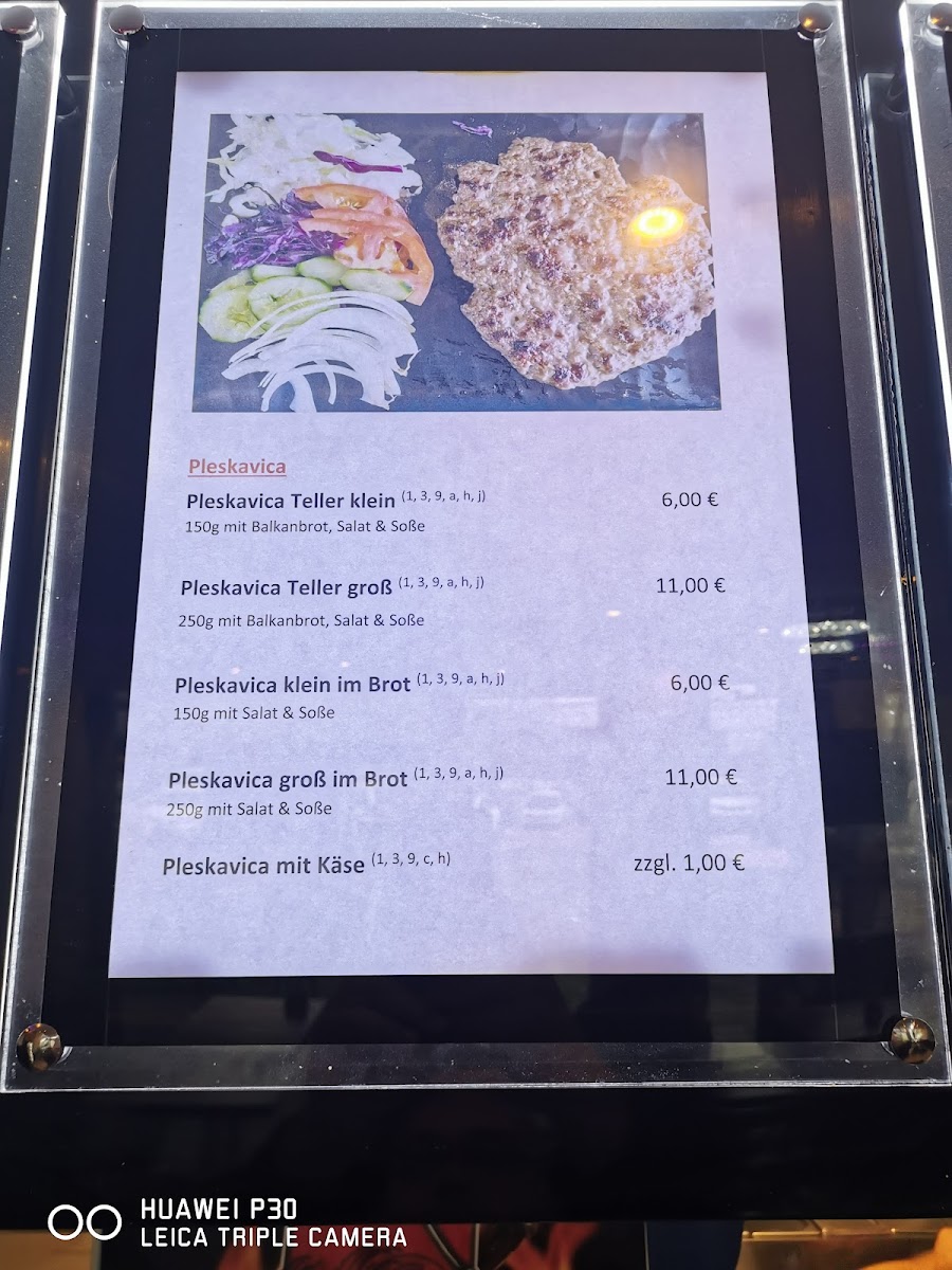 Ulm Balkan Grill & Burek Photo Menu 4
