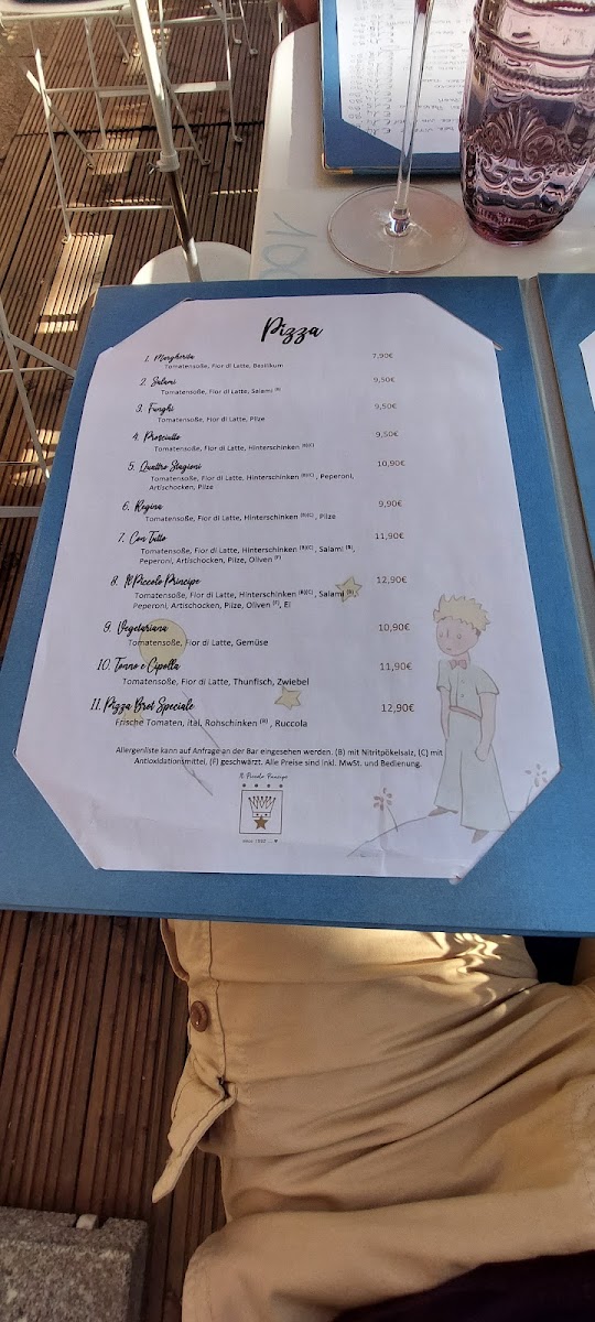 Restaurant Il Piccolo Principe Photo Menu 1