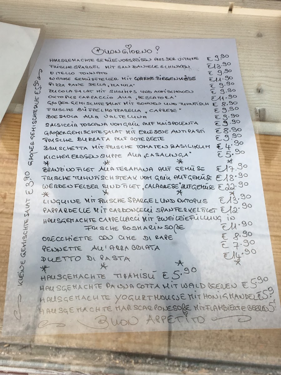 Restaurant Il Piccolo Principe Photo Menu 2