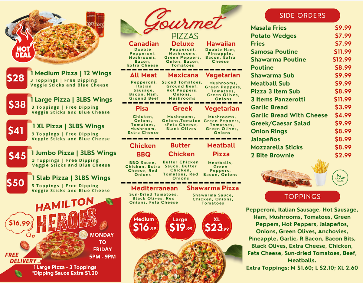 Pizza62 Photo Menu 1