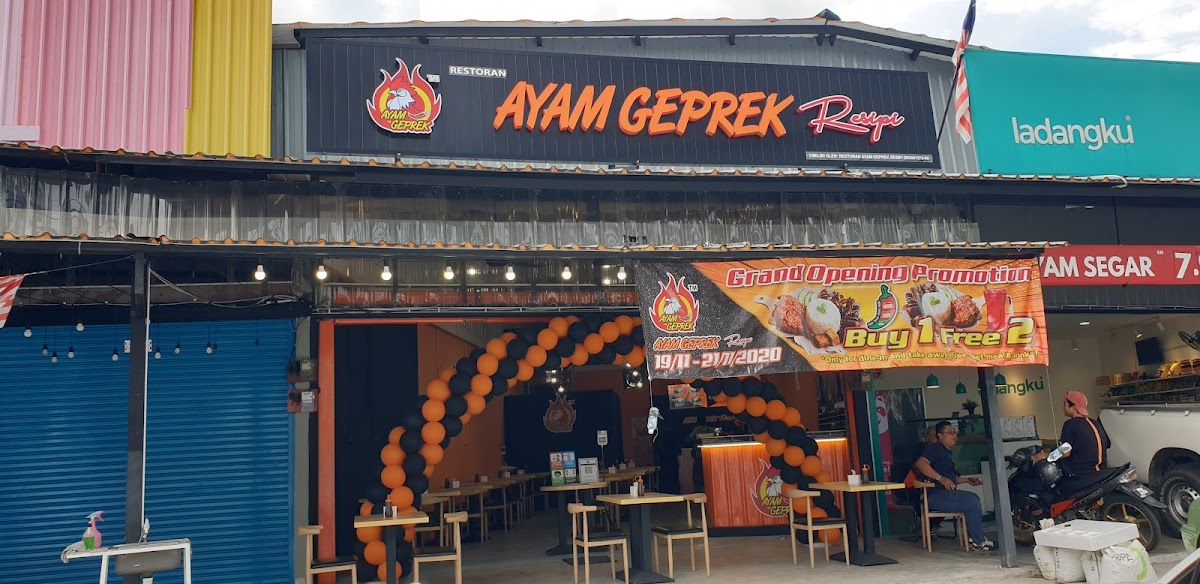 Restoran Ayam Geprek Resipi