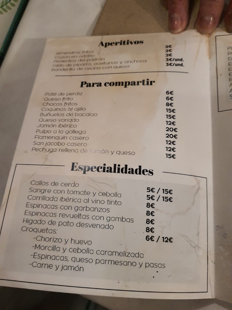 Restaurante Casa Carrillo Photo Menu 3