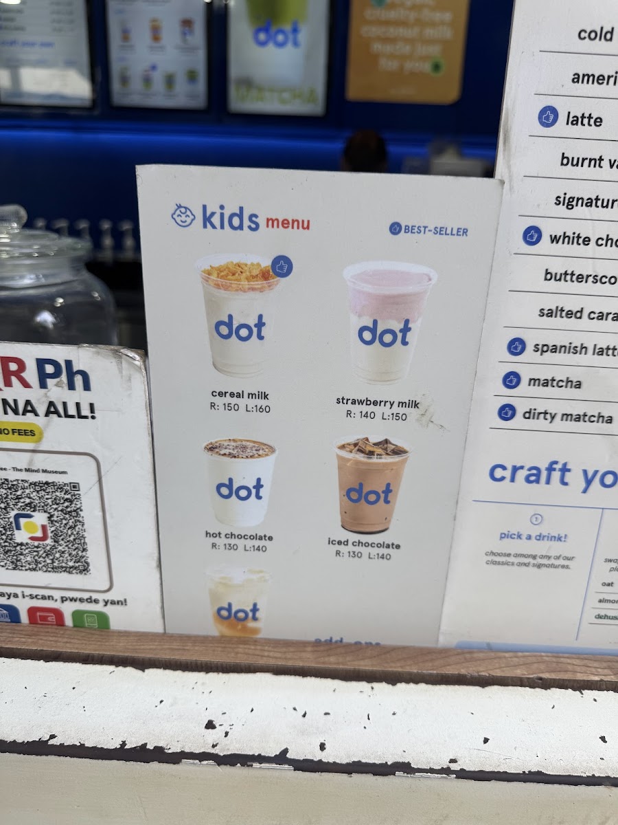 Dot Coffee | The Mind Museum Photo Menu 10