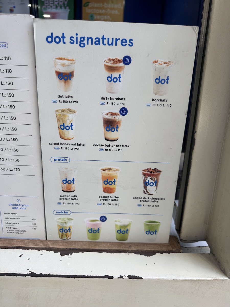 Dot Coffee | The Mind Museum Photo Menu 4