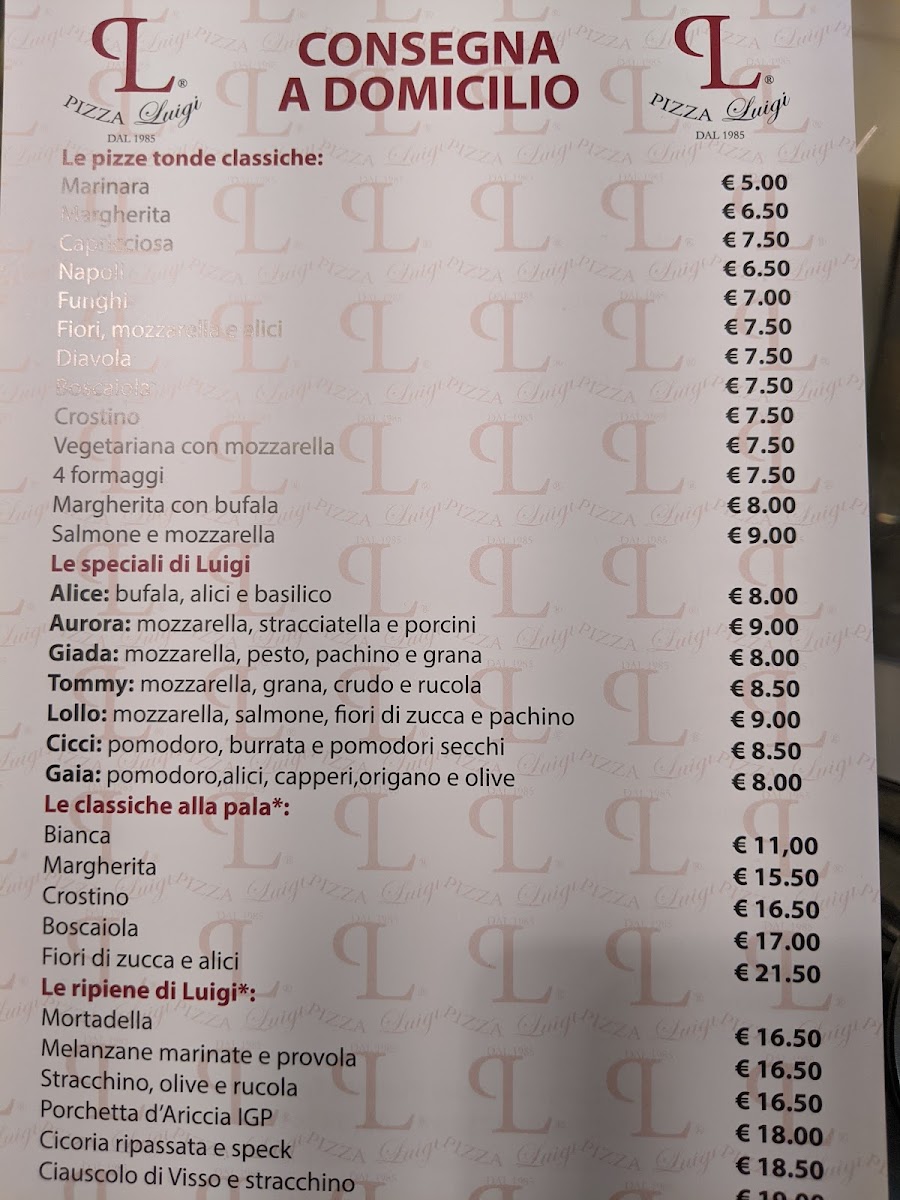 Pizza Luigi Photo Menu 6