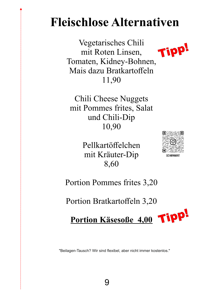 Bistro Schirn Photo Menu 6