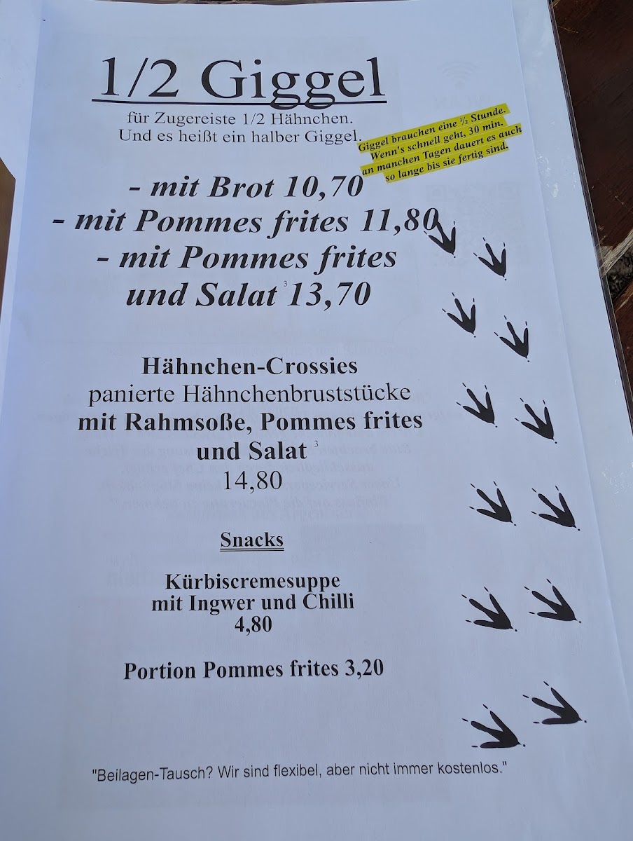 Bistro Schirn Photo Menu 9