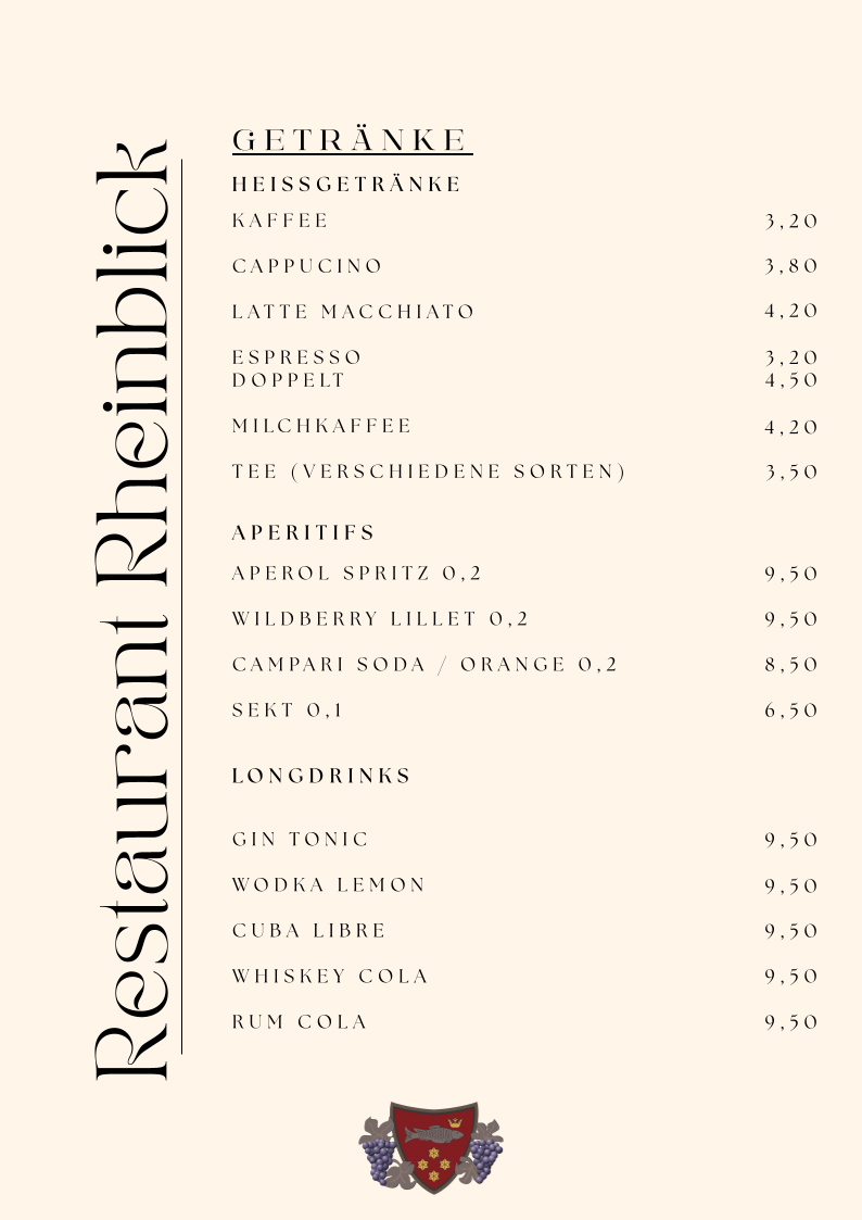 Restaurant Rheinblick Photo Menu 6