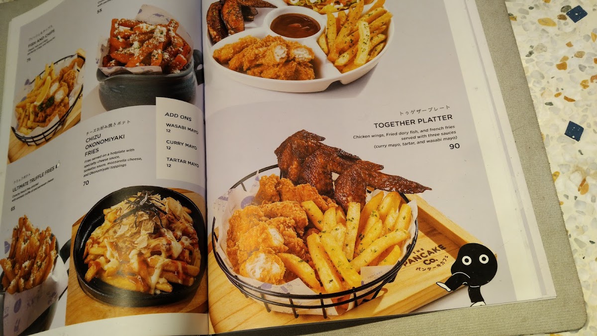 The Pancake Co. by DORÉ Photo Menu 1