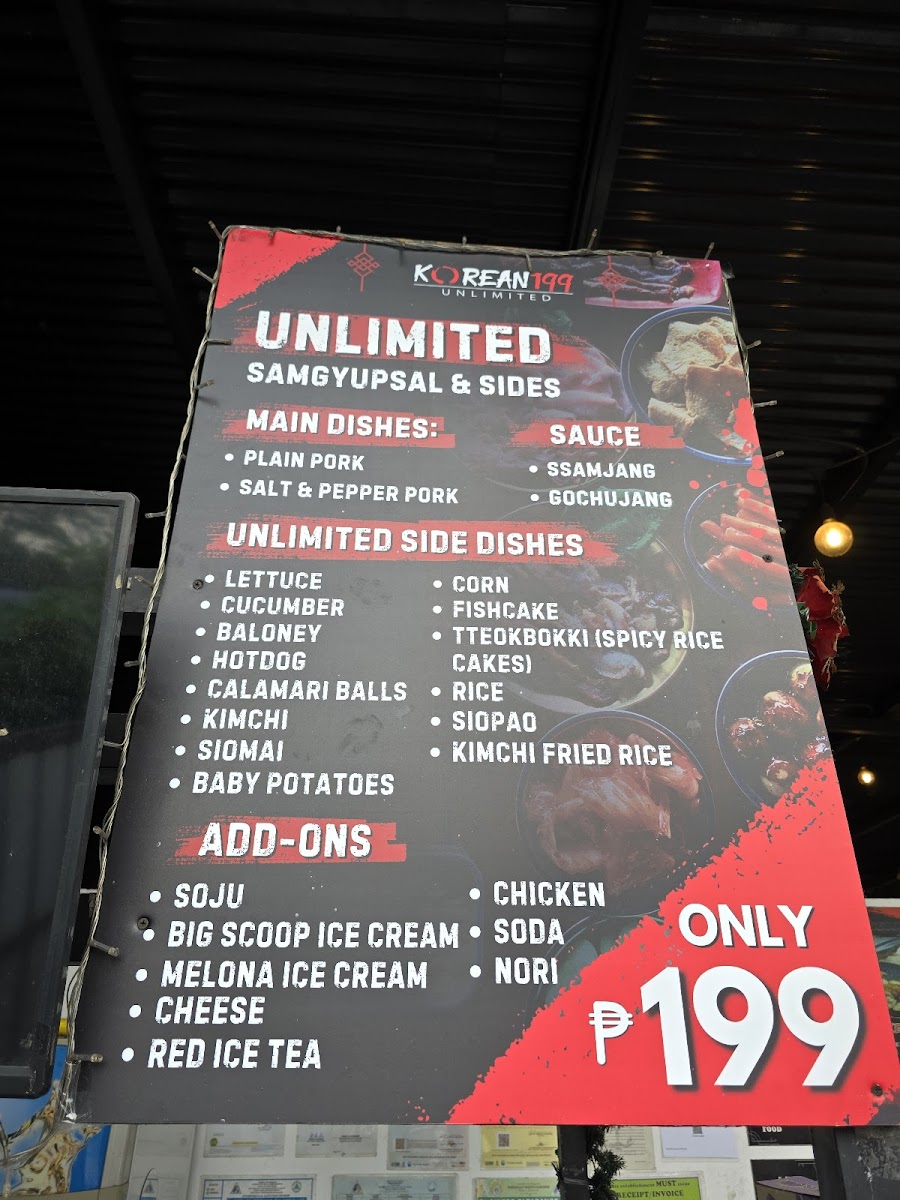 Korean199 Unlimited Photo Menu 1