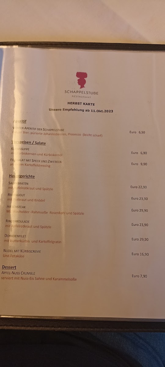 Landgasthaus Schappelstube Königsfeld Photo Menu 4