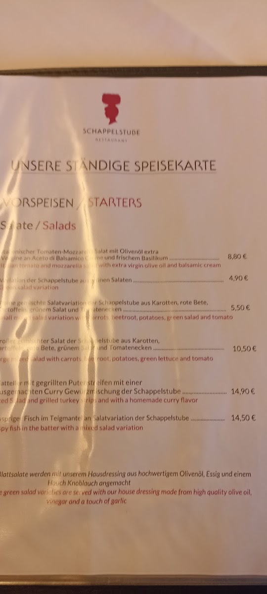 Landgasthaus Schappelstube Königsfeld Photo Menu 5