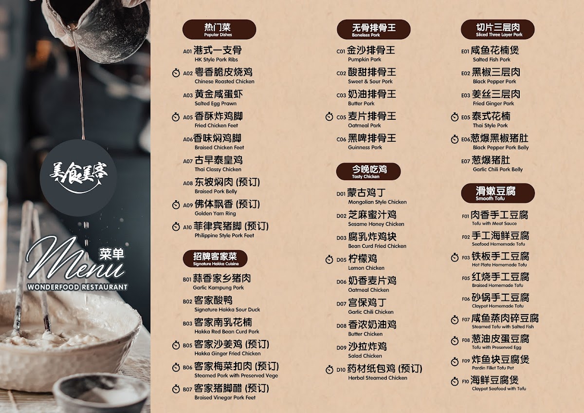 Wonderfood Sibu 美食美客 Photo Menu 1