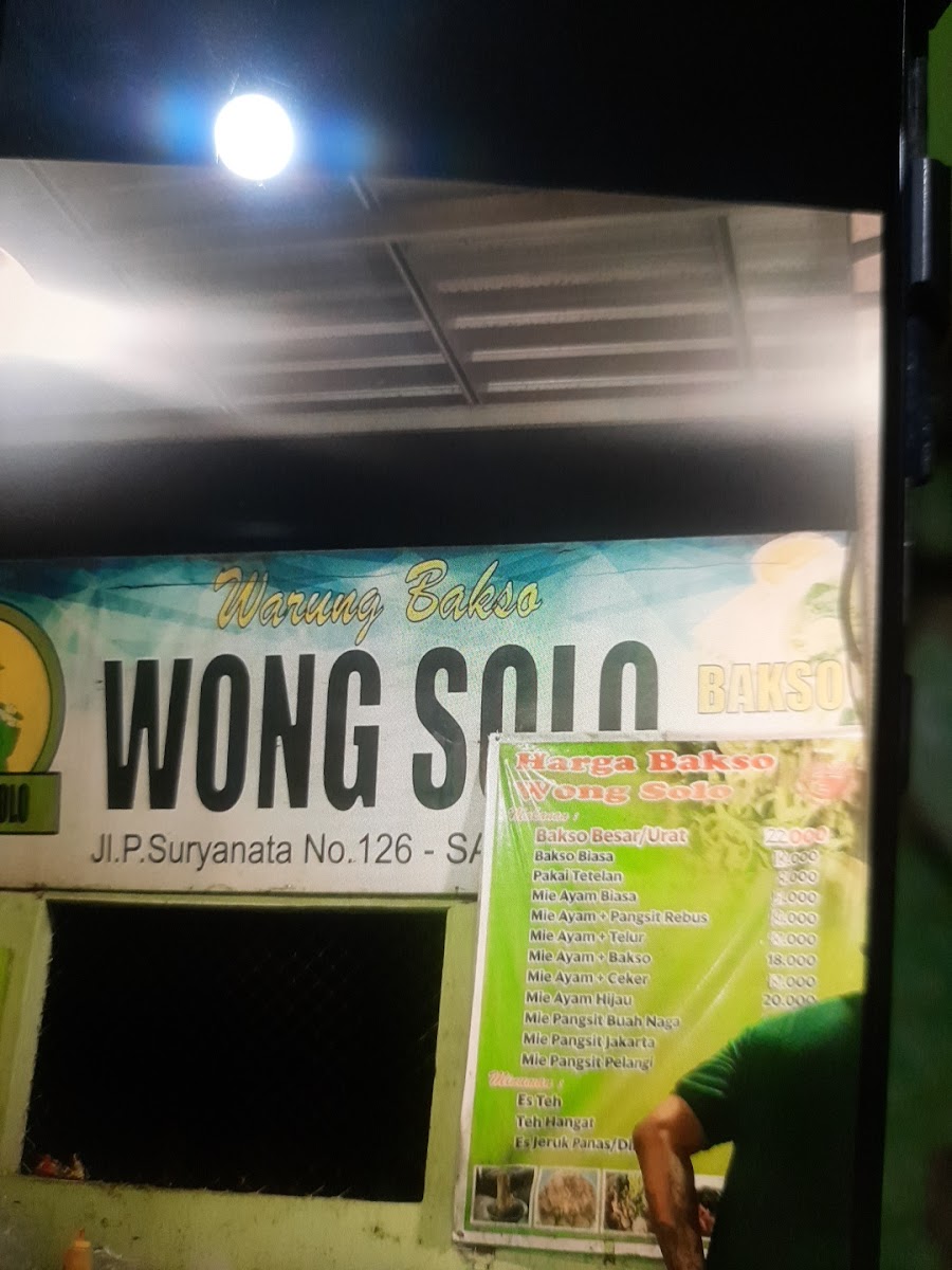 Warung Bakso Solo Suryanata Photo Menu 4