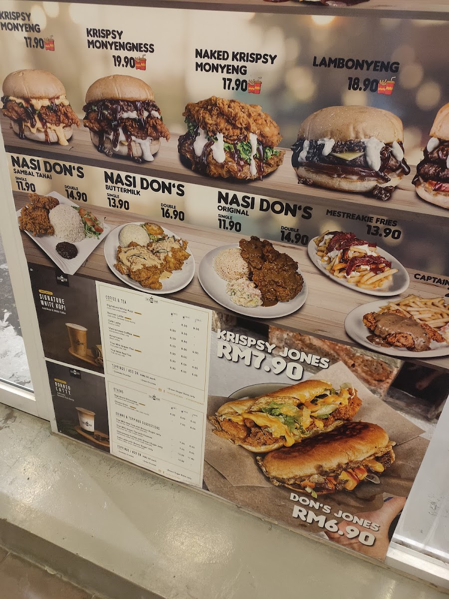 Don's Burger Permyjaya Photo Menu 3