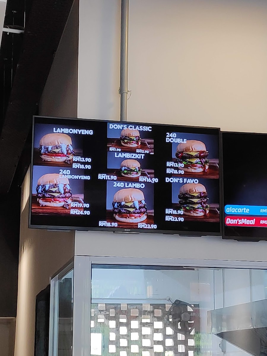 Don's Burger Permyjaya Photo Menu 4
