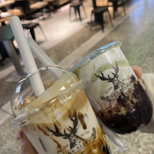 Ube Brown Sugar Deerioca Creme Brulee Milk & Brown Sugar Deerioca Creme Brulee Milk
