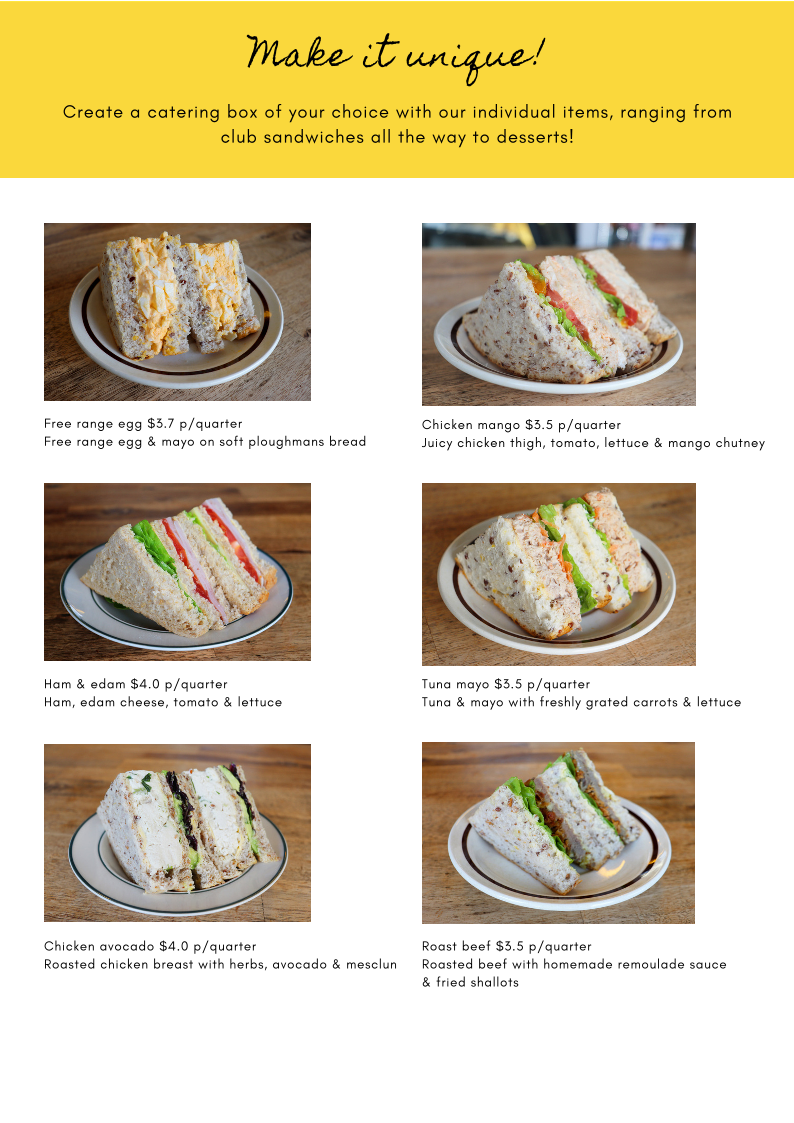 Forbes Homemade Gourmet Photo Menu 7