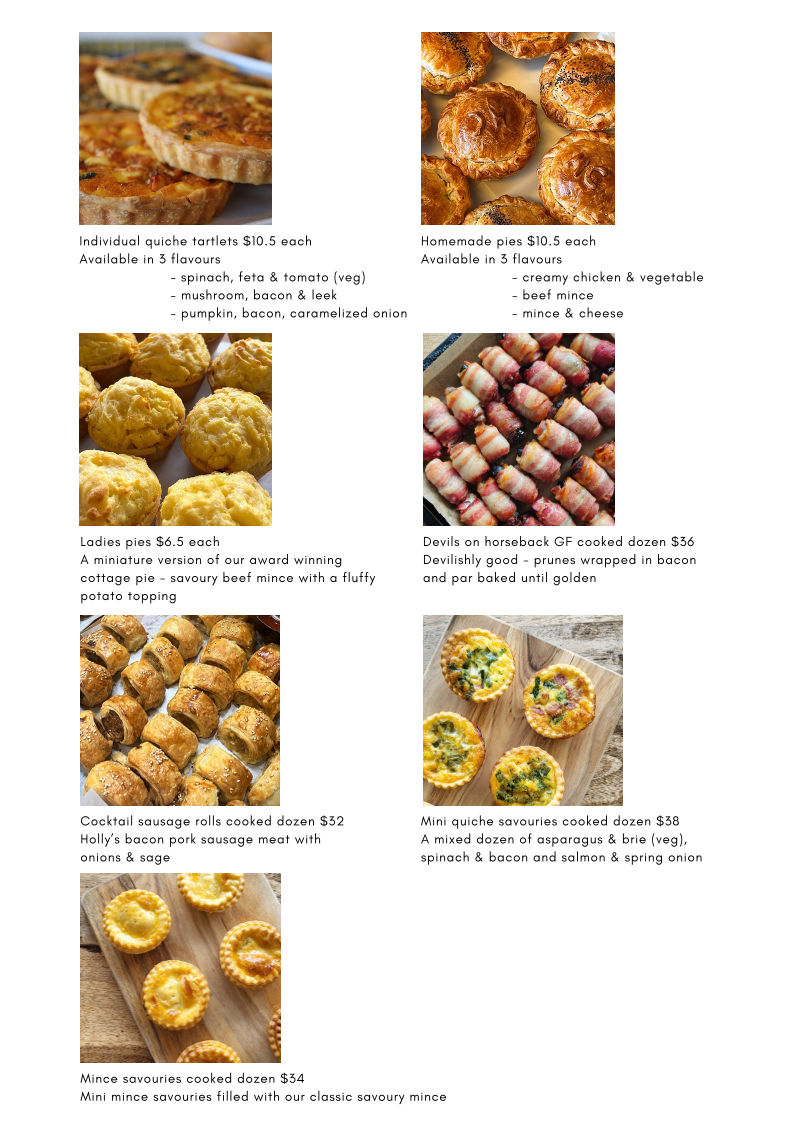 Forbes Homemade Gourmet Photo Menu 8