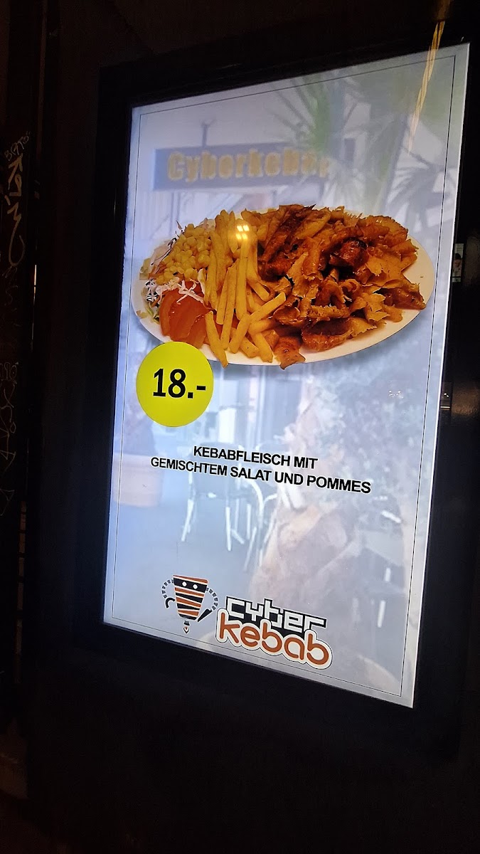 Cyber Pizza Kebab Photo Menu 5