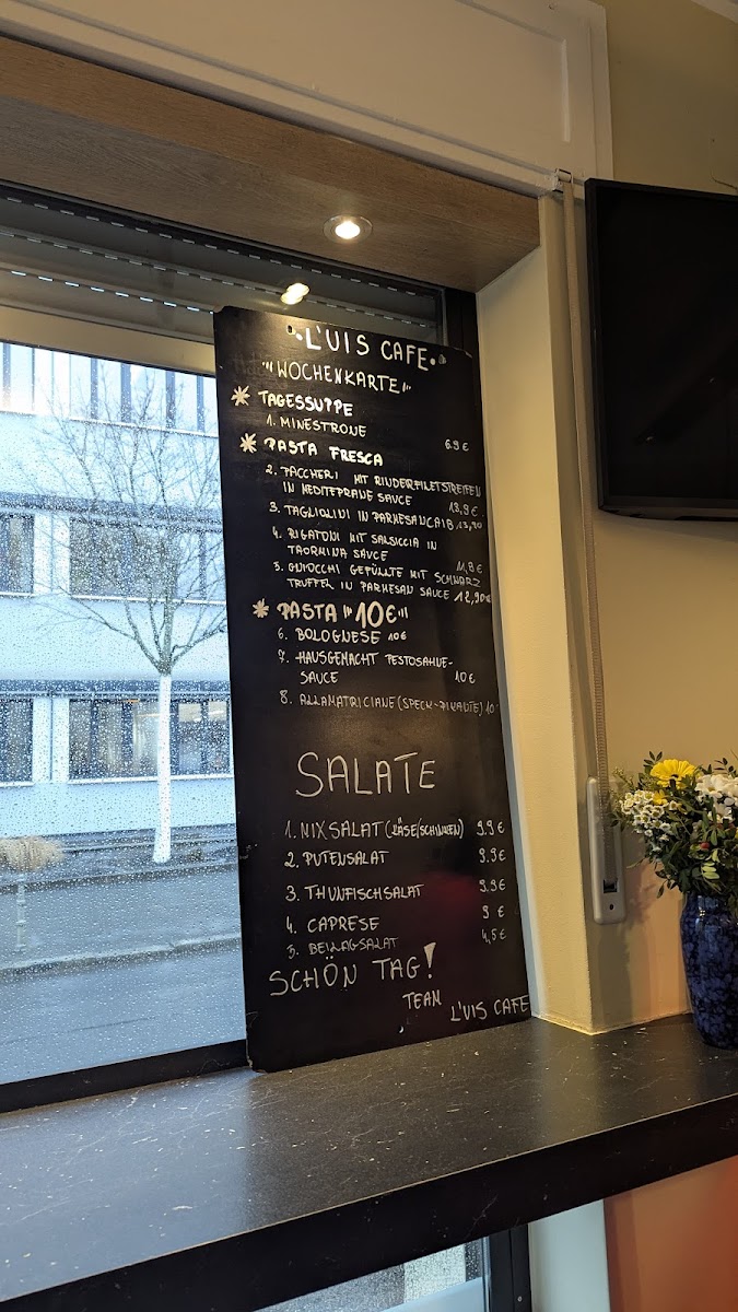 Bruno's Café Photo Menu 1