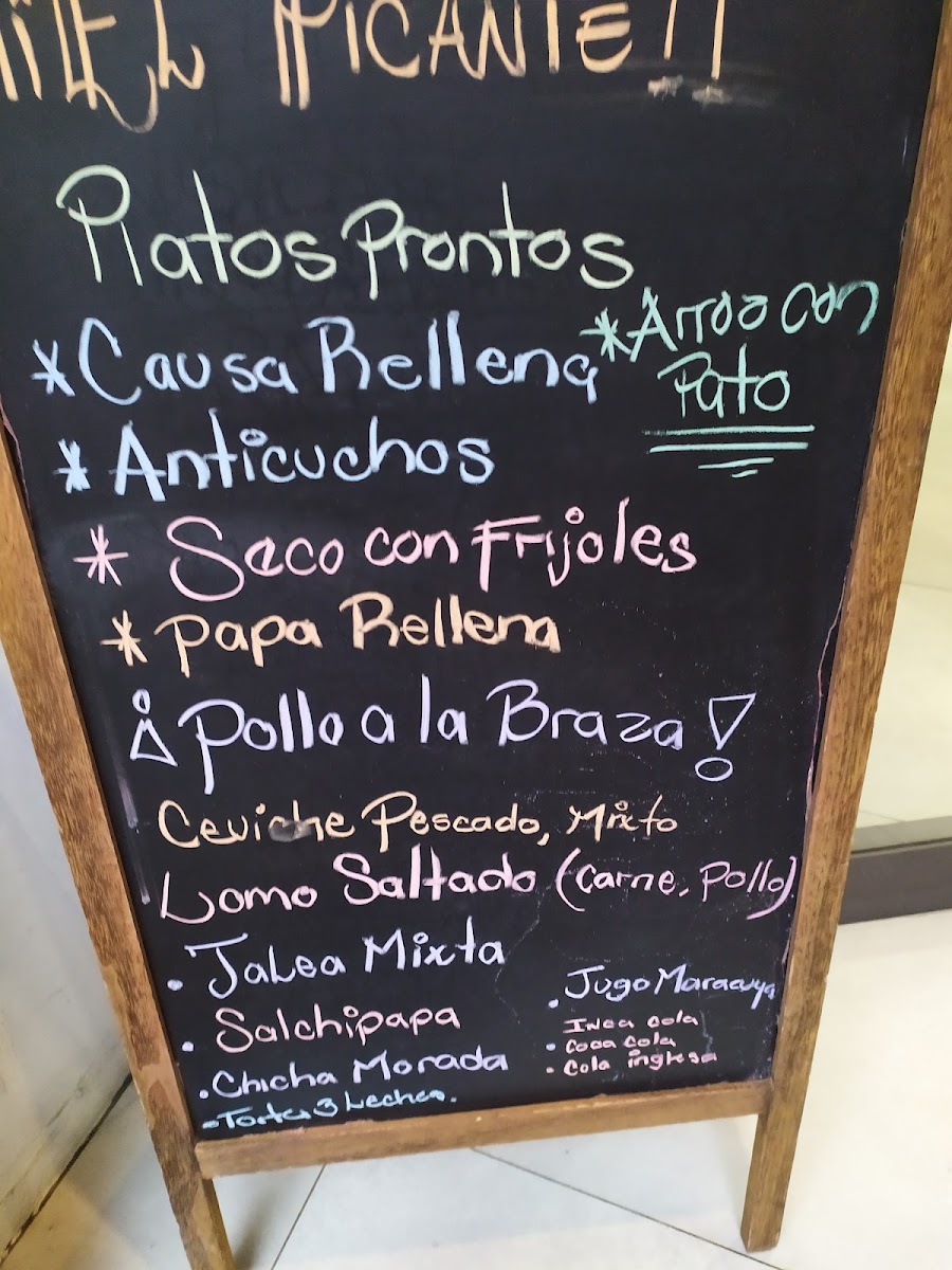Restaurante El Picante Photo Menu 3