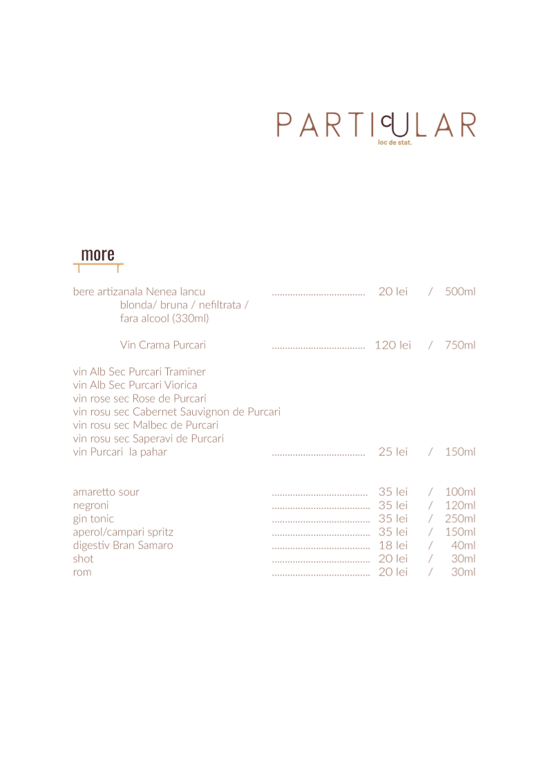 Particular [ loc de stat ] Photo Menu 2