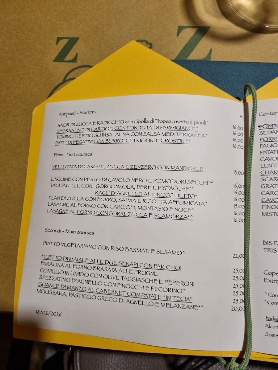 La Zucca Photo Menu 6
