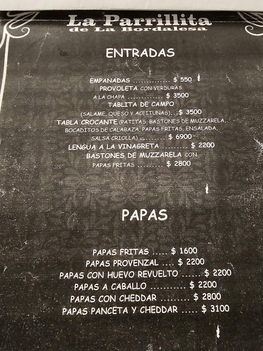 La Bordalesa Resto Bar Photo Menu 2