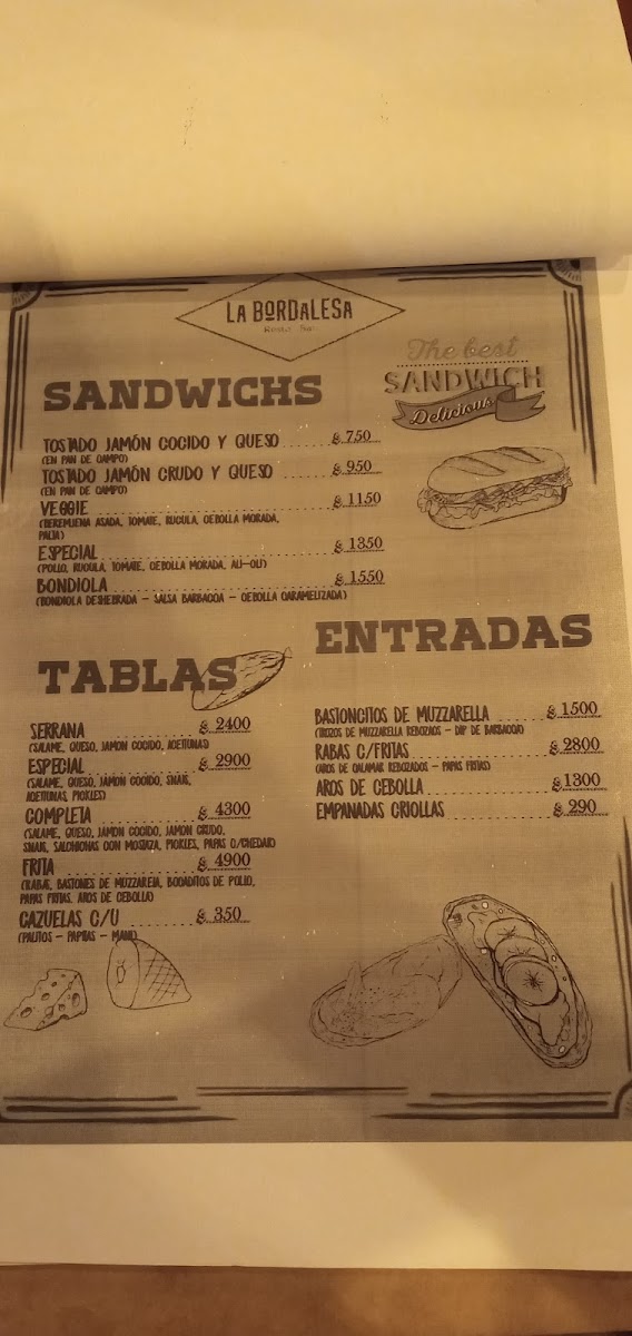 La Bordalesa Resto Bar Photo Menu 9