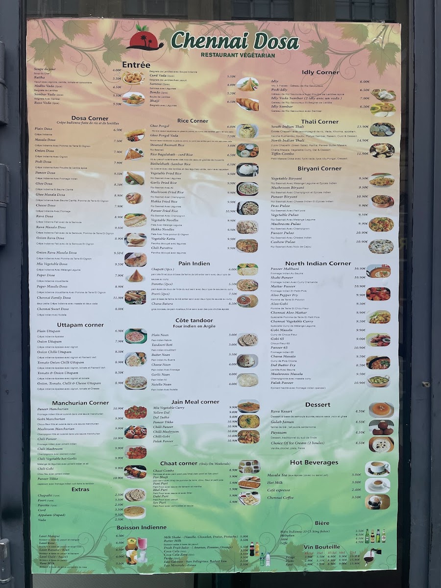 Chennai Dosa Photo Menu 3