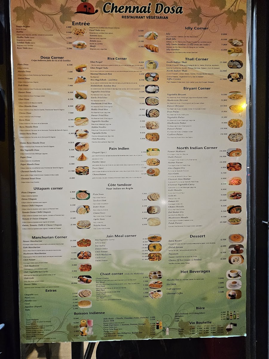 Chennai Dosa Photo Menu 7