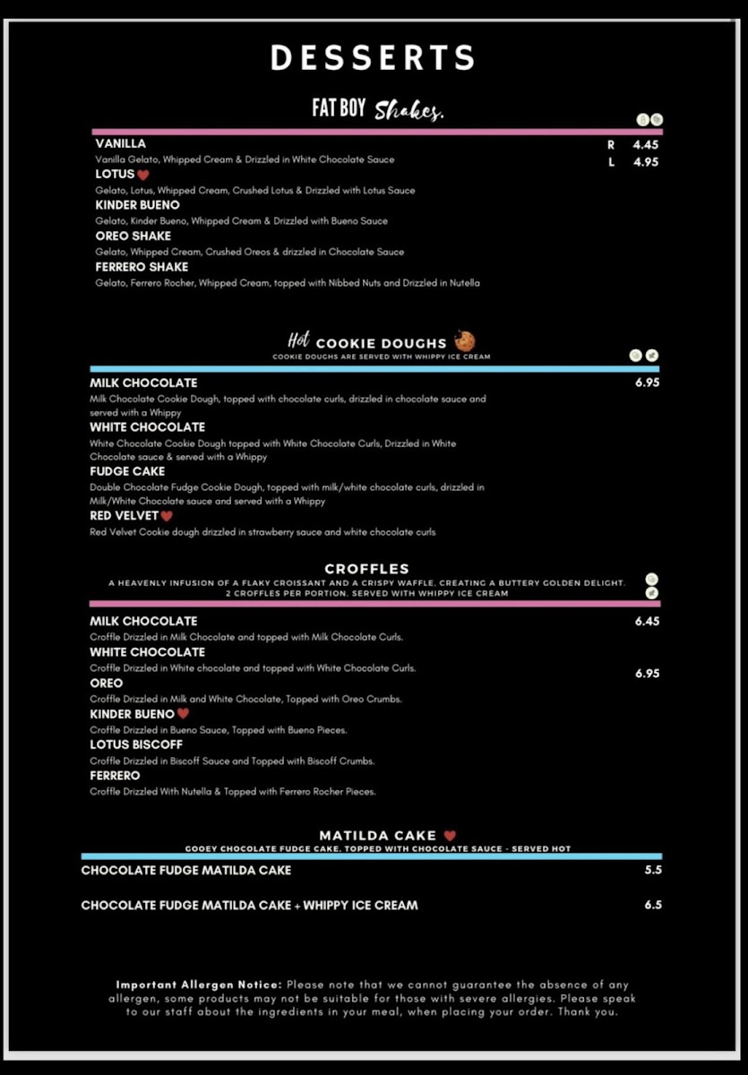 Arnies Photo Menu 3