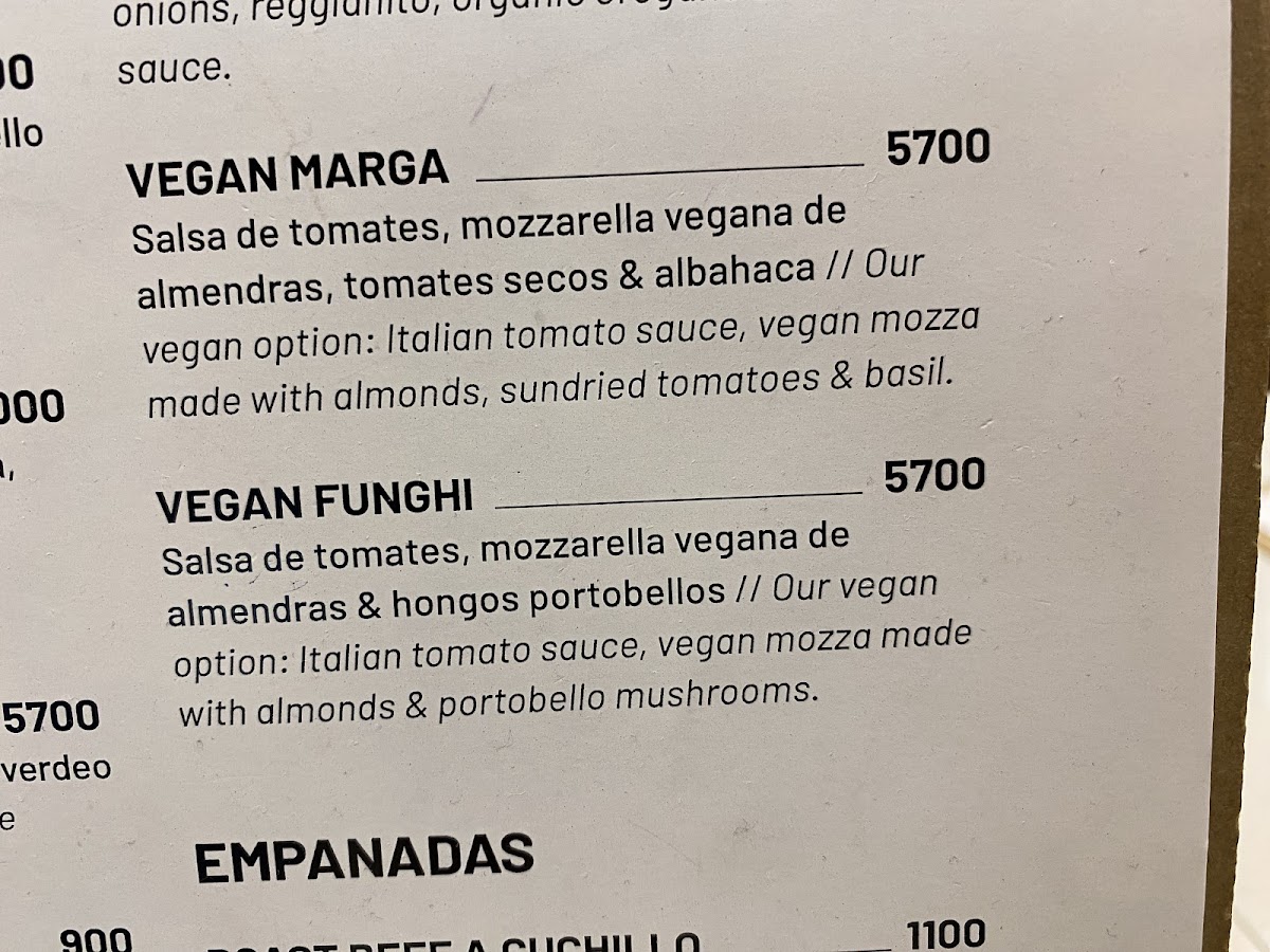 Pizza Zën Photo Menu 2