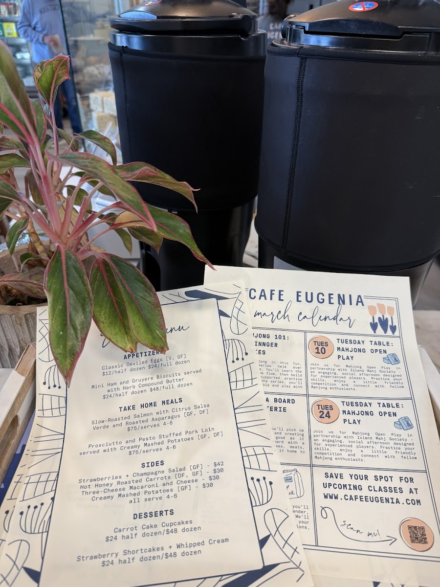 Café Eugenia - Kiawah Island - Freshfields Village Photo Menu 1