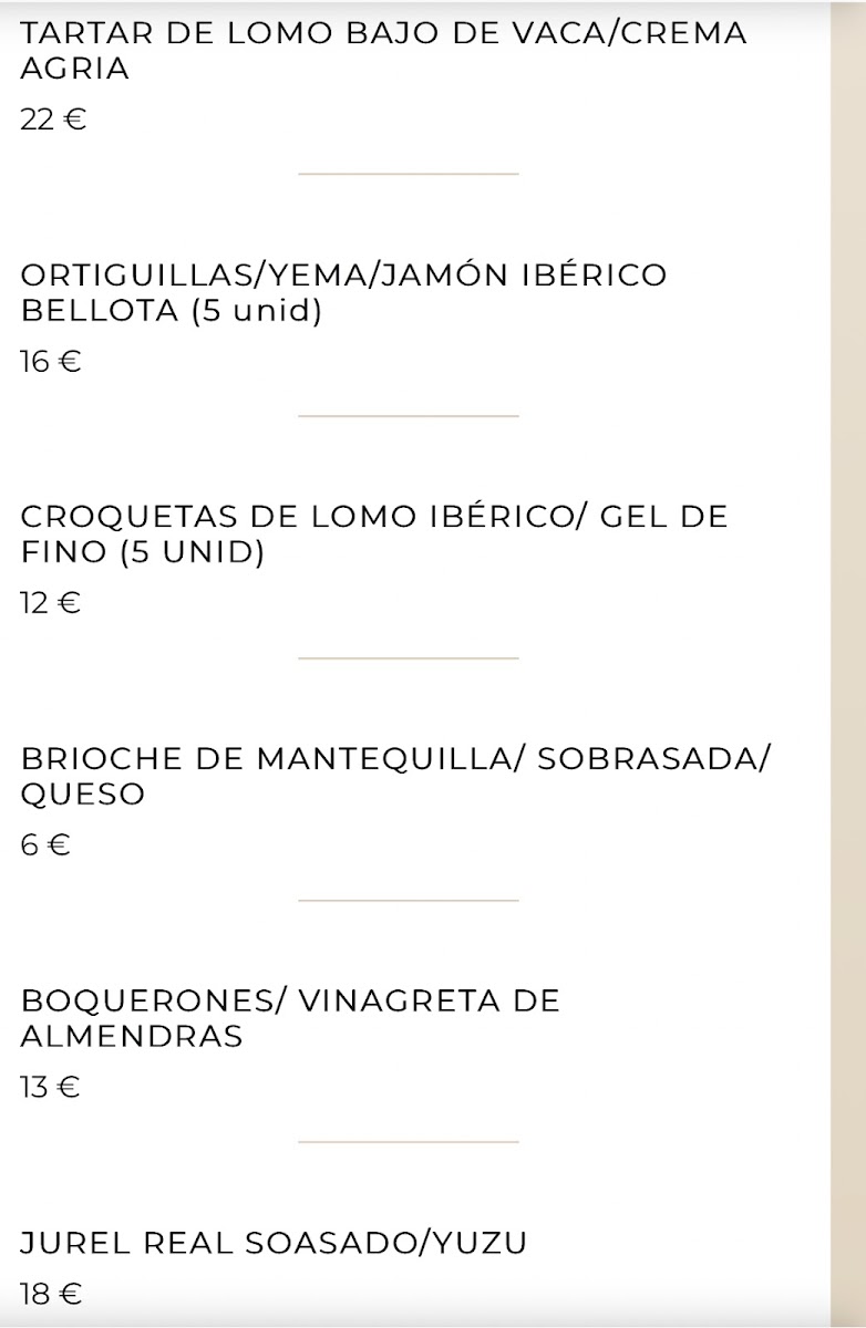 Palodú | Restaurante Centro de Málaga | Menú degustación Photo Menu 6