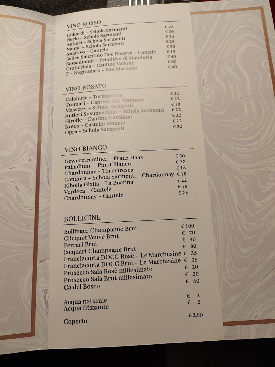Sirà Restaurant Photo Menu 1