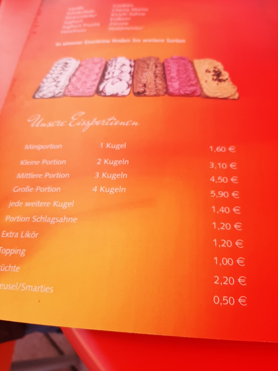 Das teuflisch gute Eiscafé Photo Menu 1
