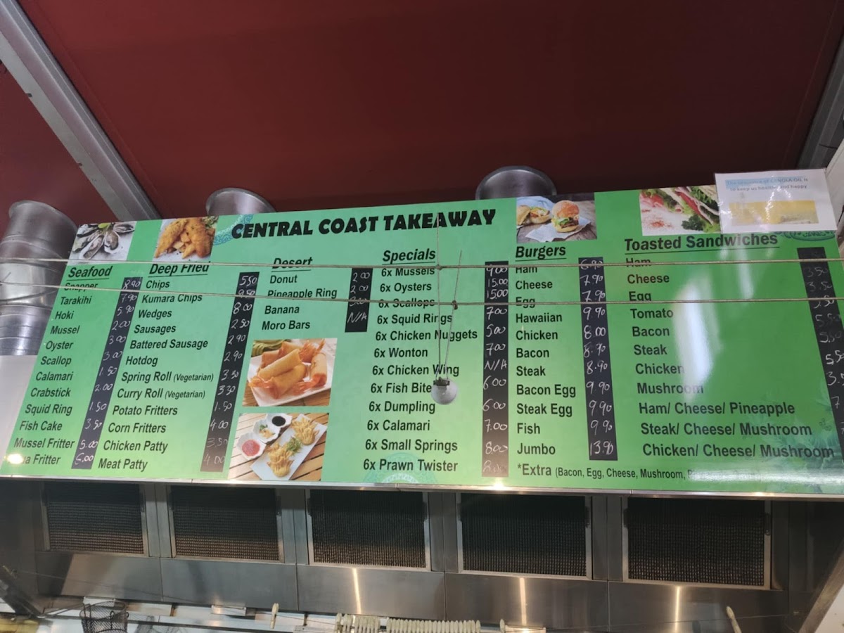 Central coast takeaway Photo Menu 6
