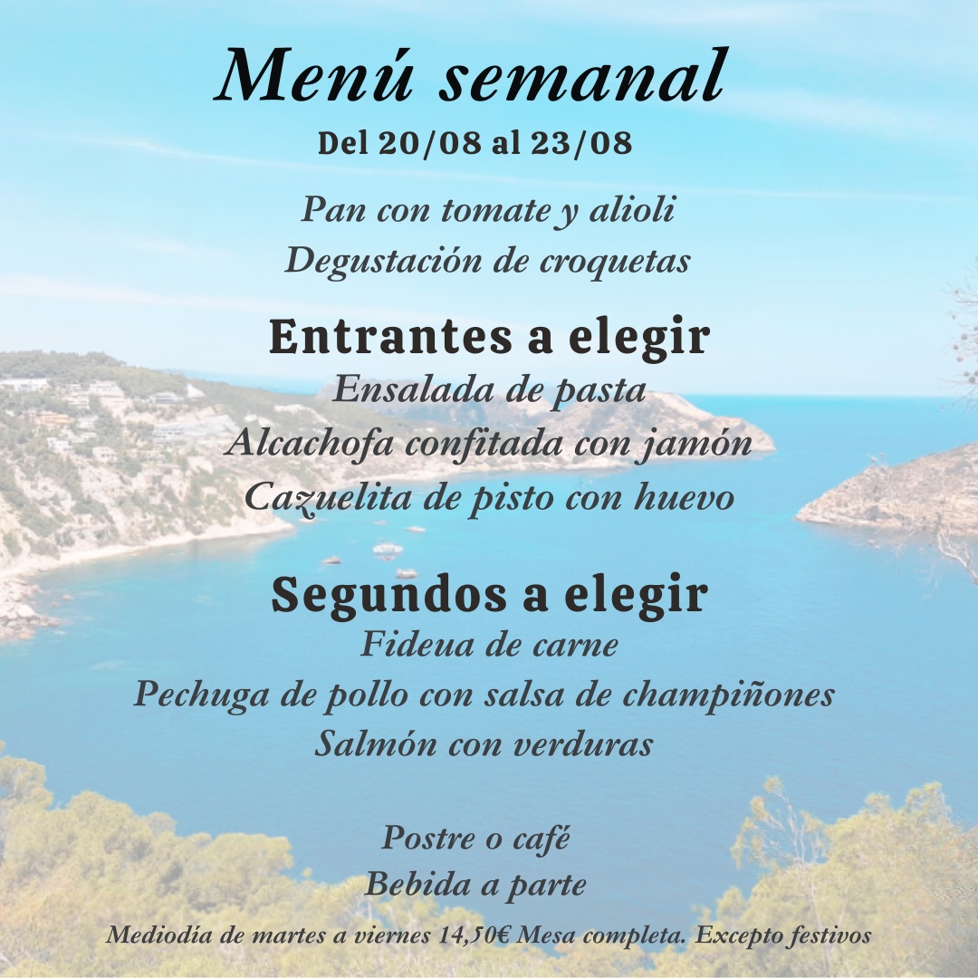 Restaurante Portitxol Jávea Photo Menu 3